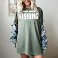 Books Coffee Fishing Women's Comfort Colors T-Shirt Berry