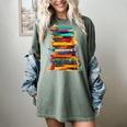 Books Painting Colorful Art Abstract Graphic Books Women's Comfort Colors T-Shirt Berry