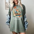 I Like Books More Than People Reading Reader Bookworm Saying Women's Comfort Colors T-Shirt Berry