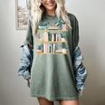 Bookshelves With Books & Plants Premium Women's Comfort Colors T-Shirt Berry