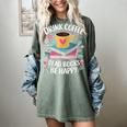 Bookworm Tees Drink Coffee Read Books Be Happy Women's Comfort Colors T-Shirt Berry Bookworm Tees Drink Coffee Read Books Be Happy Women's Comfort Colors T-Shirt Berry
