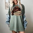 Boykin Spaniel Books Dog Breed Graphic Women's Comfort Colors T-Shirt Berry