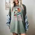 I Buy Her Books Call Her A Good Girl Book Lover Skull Women's Comfort Colors T-Shirt Berry I Buy Her Books Call Her A Good Girl Book Lover Skull Women's Comfort Colors T-Shirt Berry