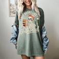 I Buy Books Like I'm Immortal Reading Book Lover Skeleton Women's Comfort Colors T-Shirt Berry