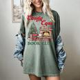 Candy Cane Book Club Holiday Party & Book Exchange Women's Comfort Colors T-Shirt Berry Candy Cane Book Club Holiday Party & Book Exchange Women's Comfort Colors T-Shirt Berry