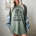Cats Plants And Books Shirt Plant Lover Gardening Women's Comfort Colors T-Shirt Berry Cats Plants And Books Shirt Plant Lover Gardening Women's Comfort Colors T-Shirt Berry