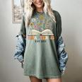 Chapter 12 Years Old 12th Birthday Wildflower Book Lover Women's Comfort Colors T-Shirt Berry
