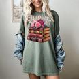 Chapter 67 Floral Book Stack Women's Comfort Colors T-Shirt Berry Chapter 67 Floral Book Stack Women's Comfort Colors T-Shirt Berry