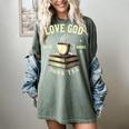 Christian Bookworm Love God Read Books Drink Tea Women's Comfort Colors T-Shirt Berry