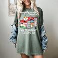 Christmas Book Lovers Naughty Or Nice Women's Comfort Colors T-Shirt Berry Christmas Book Lovers Naughty Or Nice Women's Comfort Colors T-Shirt Berry