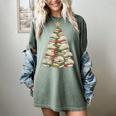 Christmas Book Tree Teacher Book Lover Xmas Librarian Women's Comfort Colors T-Shirt Berry Christmas Book Tree Teacher Book Lover Xmas Librarian Women's Comfort Colors T-Shirt Berry