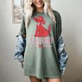 Clifford The Big Red Dog Pink Text With Bow Illustrated Book Women's Comfort Colors T-Shirt Berry Clifford The Big Red Dog Pink Text With Bow Illustrated Book Women's Comfort Colors T-Shirt Berry