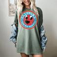 Clifford The Big Red Dog Round Distressed Logo Kids Books Women's Comfort Colors T-Shirt Berry