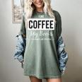 I Like Coffee My Books And Maybe Like 3 People Book Lover Women's Comfort Colors T-Shirt Berry