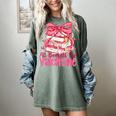 Coquette Bow All Booked For Valentine Book Lover Bookish Women's Comfort Colors T-Shirt Berry