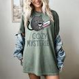 Cozy Mysteries Coffee And Novel For Book Lovers Women's Comfort Colors T-Shirt Berry Cozy Mysteries Coffee And Novel For Book Lovers Women's Comfort Colors T-Shirt Berry