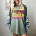 Crochet Coffee Reading Books Crocheter Crocheting Women's Comfort Colors T-Shirt Berry Crochet Coffee Reading Books Crocheter Crocheting Women's Comfort Colors T-Shirt Berry