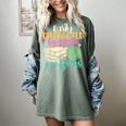Crochet And Reading Crocheter Bookish Crocheting Book Lover Women's Comfort Colors T-Shirt Berry