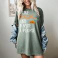 I Like Croissant And Maybe 3 People Baking Introvert Foodie Women's Comfort Colors T-Shirt Berry