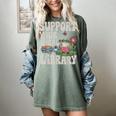 Cute Frog Support Your Local Library Librarian Book Lover Women's Comfort Colors T-Shirt Berry Cute Frog Support Your Local Library Librarian Book Lover Women's Comfort Colors T-Shirt Berry