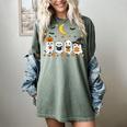 Cute Ghost Drinking Coffee Halloween Fall Ghost Book Reading Women's Comfort Colors T-Shirt Berry Cute Ghost Drinking Coffee Halloween Fall Ghost Book Reading Women's Comfort Colors T-Shirt Berry