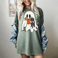 Cute Ghost Reading Book Spooky Season Halloween Costume Kids Women's Comfort Colors T-Shirt Berry Cute Ghost Reading Book Spooky Season Halloween Costume Kids Women's Comfort Colors T-Shirt Berry