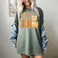 Cute Kawaii Cat Books Flowers Women's Comfort Colors T-Shirt Berry