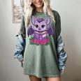 Cute Pastel Goth Bat Reading Book Women's Comfort Colors T-Shirt Berry Cute Pastel Goth Bat Reading Book Women's Comfort Colors T-Shirt Berry