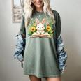 Cute Rabbit And Book Women Girls Reading Book Rabbit Lover Women's Comfort Colors T-Shirt Berry