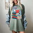 Cute Reading Seal On Books Book Lover Women's Comfort Colors T-Shirt Berry