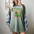 Dad Of Caterpillar Birthday Reading Books Lovers Women's Comfort Colors T-Shirt Berry