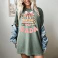 Dada Book First Chapter Birthday Family Matching Party Women's Comfort Colors T-Shirt Berry