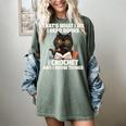 Das Ist Es Was Ich Tue Ich Lese Books Crochet And Women's Comfort Colors T-Shirt Berry