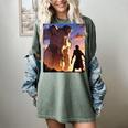 David And Goliath Bible Book Of Samuel Famous Bible Story Women's Comfort Colors T-Shirt Berry