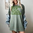 Defend Your Local Public Library For Book Lovers Women's Comfort Colors T-Shirt Berry