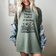 Dogs Plants Coffee Books Book Lover Dog Lover Reading Women's Comfort Colors T-Shirt Berry