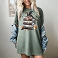 Dragon Hoard Of Books Reading Lover Cute Art Women's Comfort Colors T-Shirt Berry