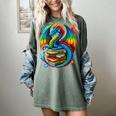 Dragon Reading Colorful Fantasy Book Lover Women's Comfort Colors T-Shirt Berry Dragon Reading Colorful Fantasy Book Lover Women's Comfort Colors T-Shirt Berry