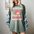 In My Dream World Books Are Free And Reading Make You Women's Comfort Colors T-Shirt Berry In My Dream World Books Are Free And Reading Make You Women's Comfort Colors T-Shirt Berry