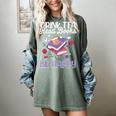 Drink Tea Read Books Be Happy Book Lover Reading Women's Comfort Colors T-Shirt Berry