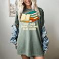 Drink Tea And Read Books Reading Bookworm Literature Women's Comfort Colors T-Shirt Berry