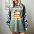 Easily Distracted By Cats And Books Reading Lover Bookish Women's Comfort Colors T-Shirt Berry