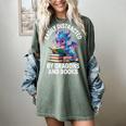 Easily Distracted By Dragons And Books Women's Comfort Colors T-Shirt Berry