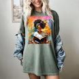 Educated Afro Girl Reading Book Lover History Month Women's Comfort Colors T-Shirt Berry Educated Afro Girl Reading Book Lover History Month Women's Comfort Colors T-Shirt Berry