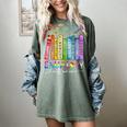 Equality Hurts No One Floral Books LGBTQ Gay Les Pride Month Women's Comfort Colors T-Shirt Berry