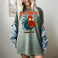 F-Caw-F Rooster F Awk F Chicken Coffee Romance Books Lover Women's Comfort Colors T-Shirt Berry