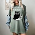 First Of All I’m A Delight Cute Cat Books Coffee Humor Women's Comfort Colors T-Shirt Berry