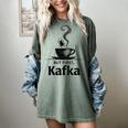 But First Kafka Coffee For Literature & Book Lovers Women's Comfort Colors T-Shirt Berry