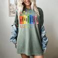 Floral Book Equality Human Rights Social Justice Peace Love Women's Comfort Colors T-Shirt Berry