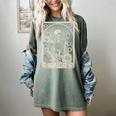 Floral The Reader Tarot Card Skeleton Reading Book Women's Comfort Colors T-Shirt Berry Floral The Reader Tarot Card Skeleton Reading Book Women's Comfort Colors T-Shirt Berry